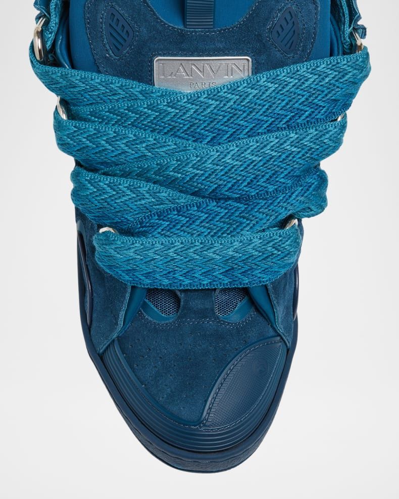Lanvin oc11z0426 Curb Sneakers in Blue Size US 11 / EU 44 - 4 Thumbnail