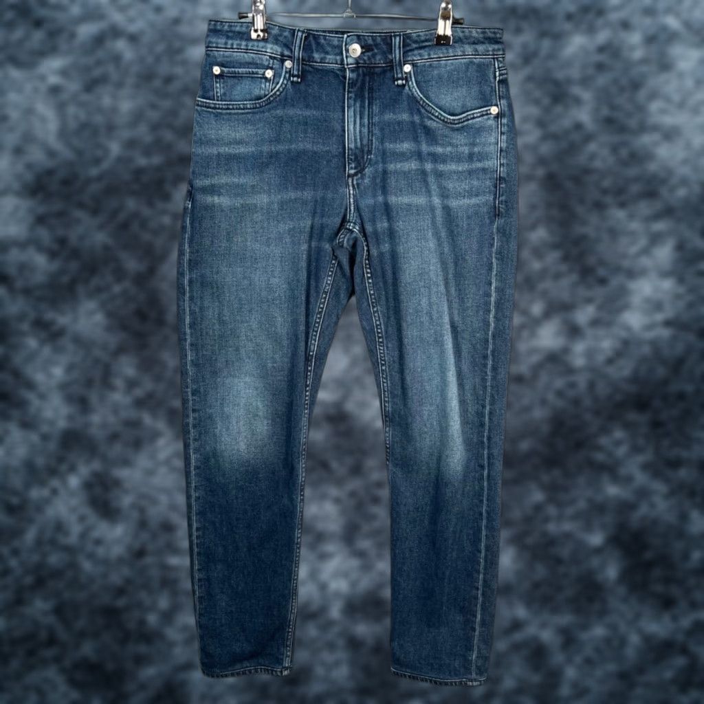 Rag & Bone Rag & Bone Jeans Slim Fit 30 x 30 Denim Blue 5-Pocket Mens Adults Regular Size 30 Inseam 30 Button Closure Blue Denim Straight Style Vintage No? Size US 30 / EU 46 - 1 Thumbnail