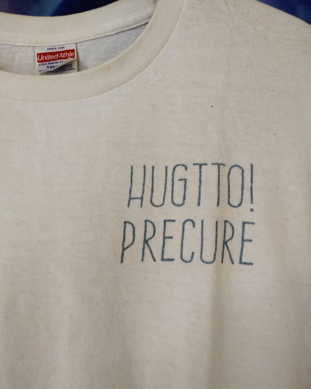 Anime × Japanese Brand Hug! Pretty Cure Group Art Big Print Anime Tees Size US L / EU 52-54 / 3 - 5 Thumbnail