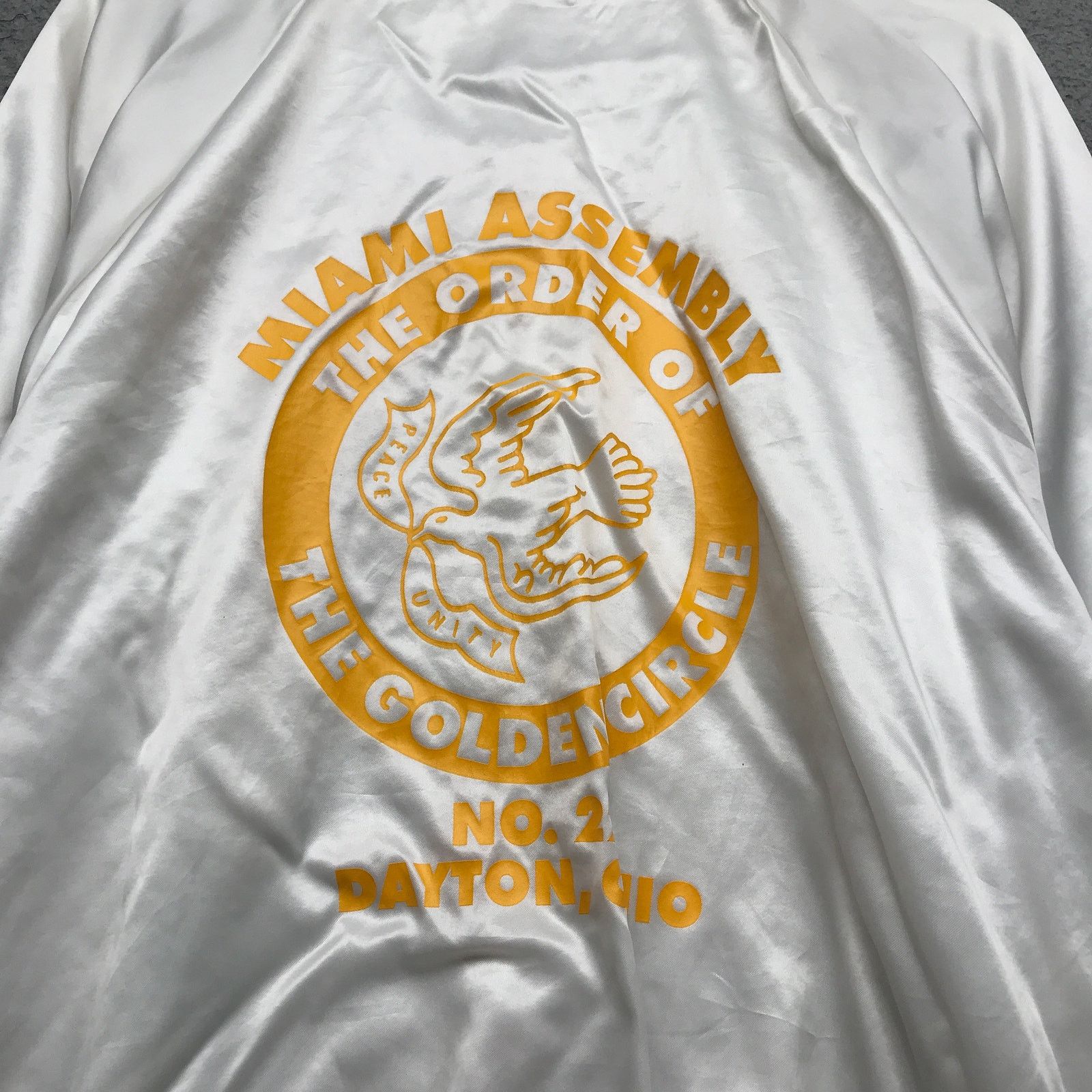 Auburn Sportswear Vintage 80s Auburn The Order Of Circle Assembly Jacket XL Size US XL / EU 56 / 4 - 10 Thumbnail