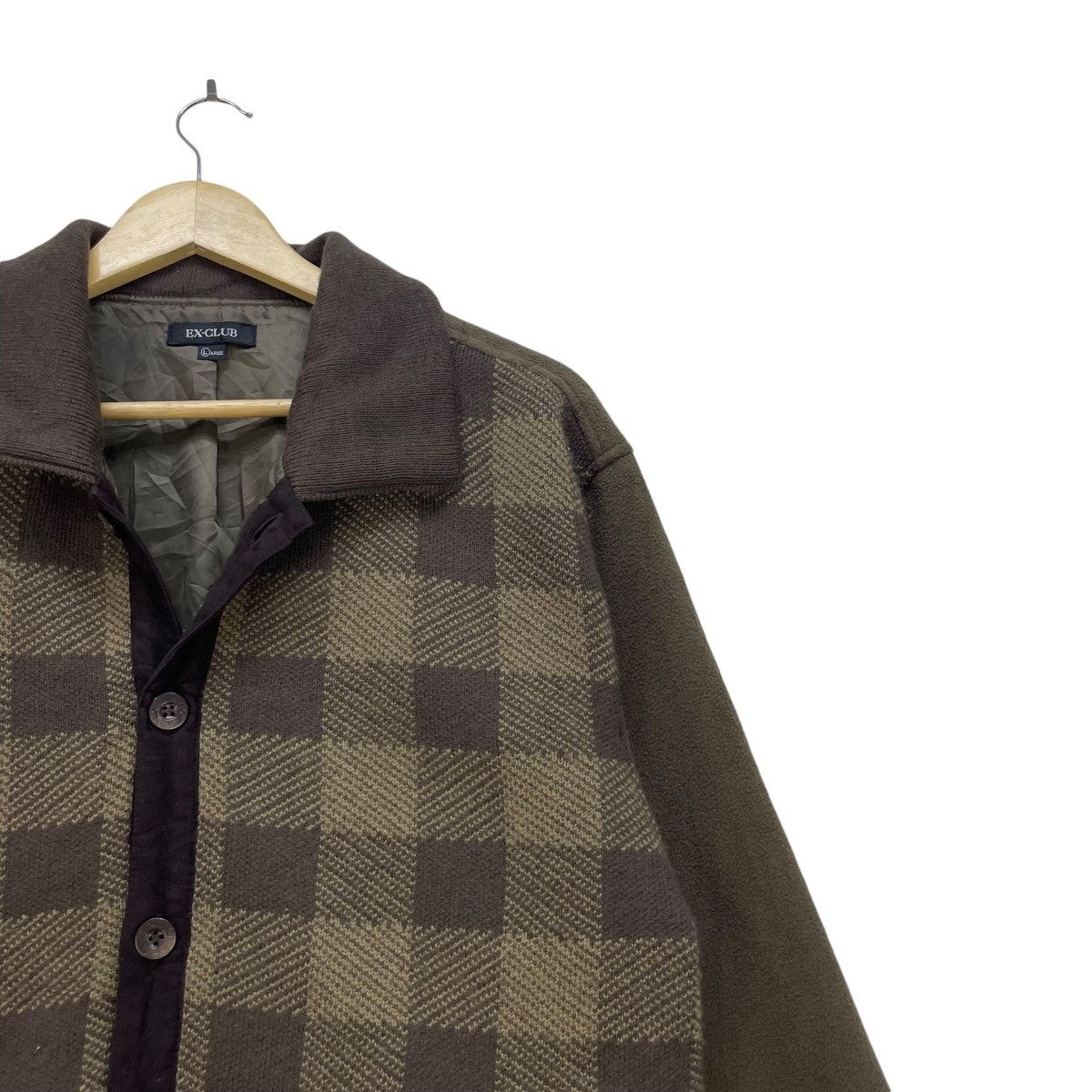 Issey Miyake × Japanese Brand × Vintage Japanese Brand Ex Club Tartan Jacket Inspired Issey Miyake Size US L / EU 52-54 / 3 - 5 Thumbnail