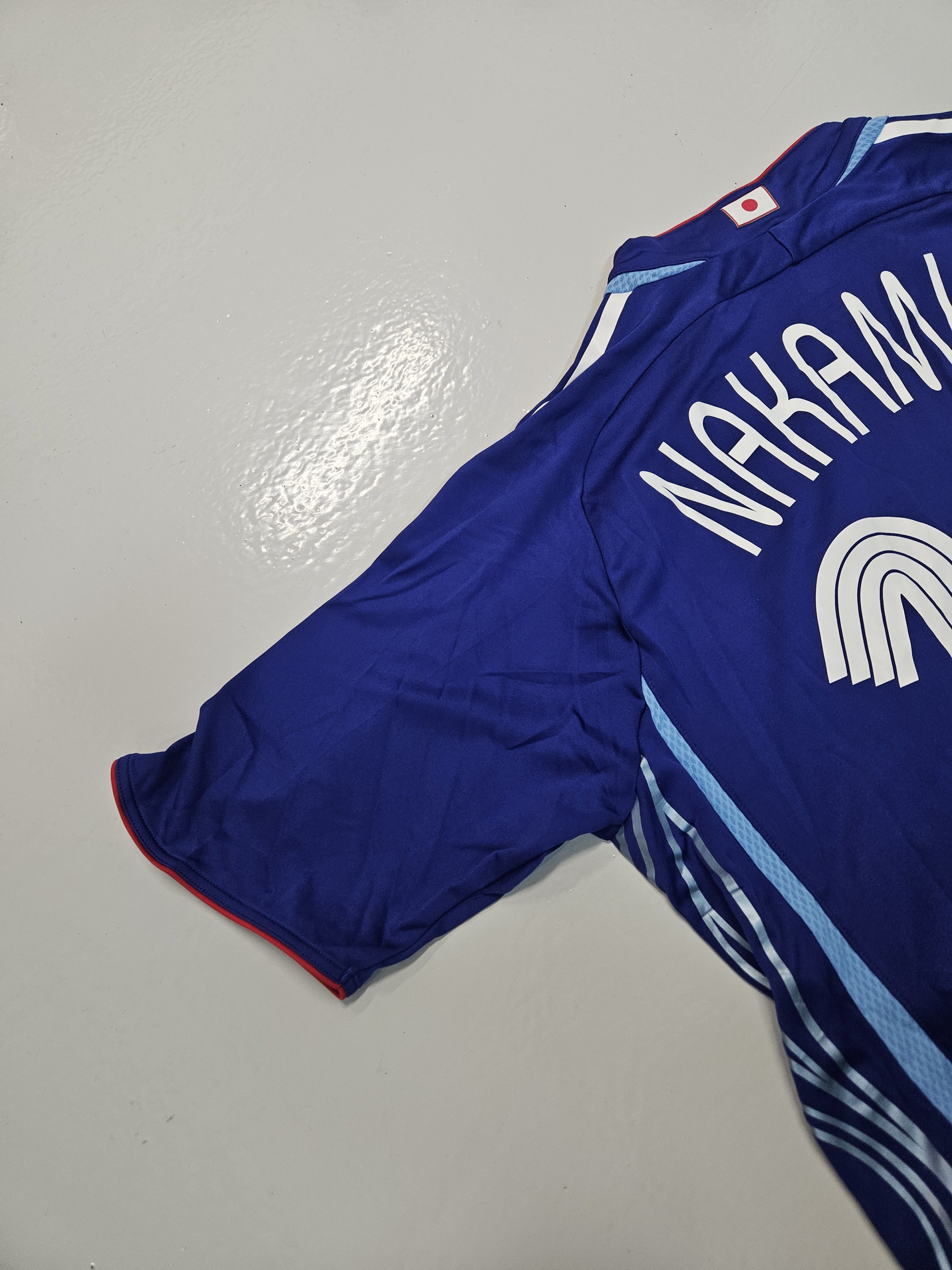 Adidas Match issue Japan 2006 home jersey #10 Nakamura formotion Size US M / EU 48-50 / 2 - 21 Thumbnail