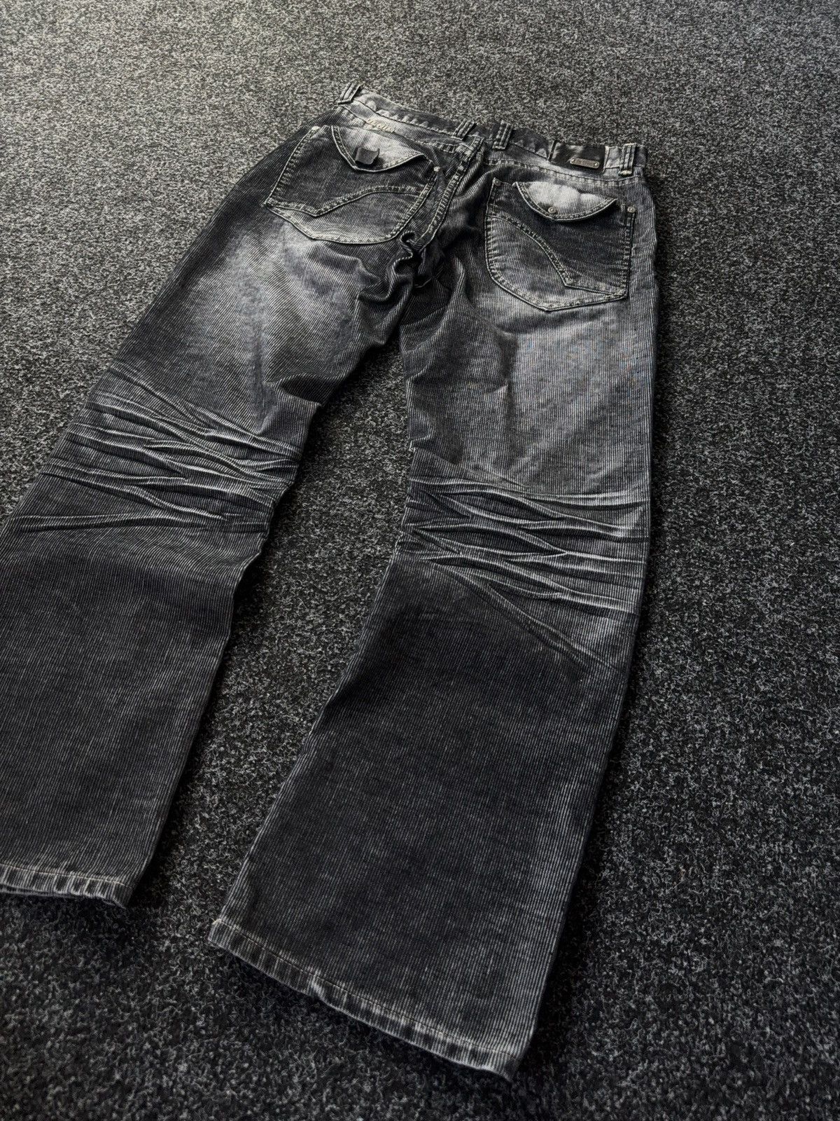 Japanese Brand × Lee Lee Cooper Relaxed Fit Faded Grey Corduroy style Jeans Y2K Size US 32 / EU 48 - 9 Thumbnail