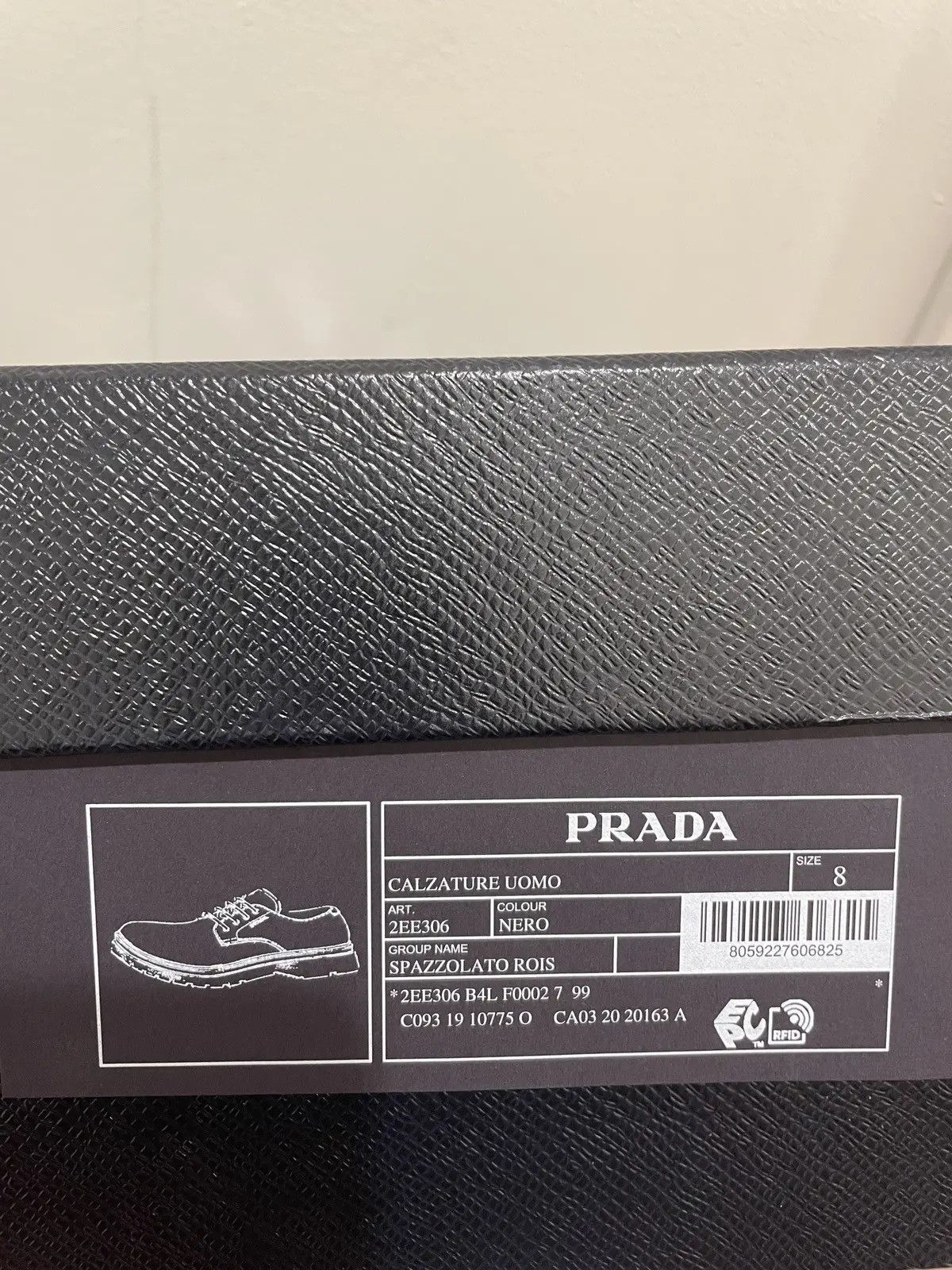 Prada Black Leather Chunky Platform Lace-up Derbys Size US 9 / EU 42 - 8 Thumbnail