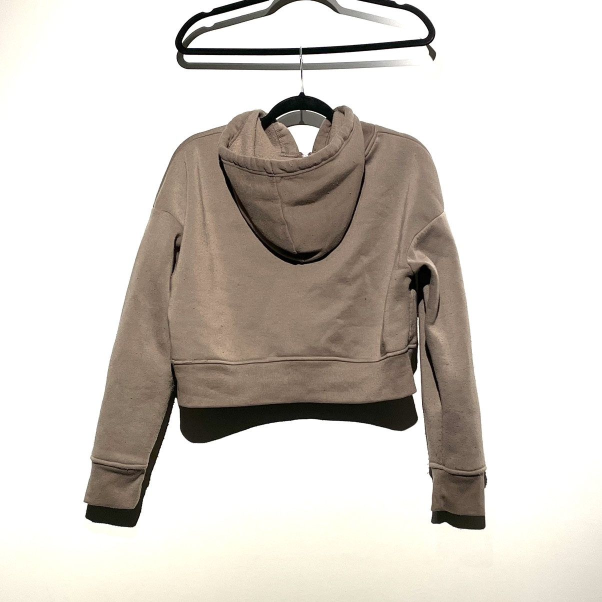 Essentials × rue21 Rue21 Brown Cropped Essential Hoodie Size XL / US 12-14 / IT 48-50 - 4 Thumbnail