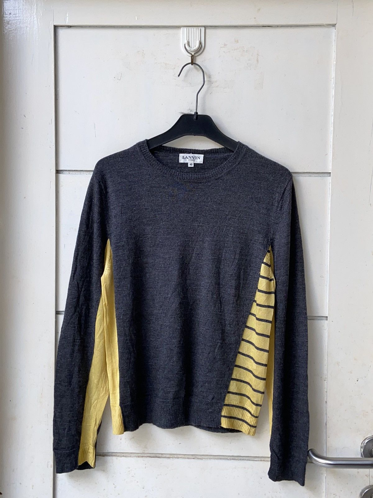 LANVIN SPORT Grey Knitwear