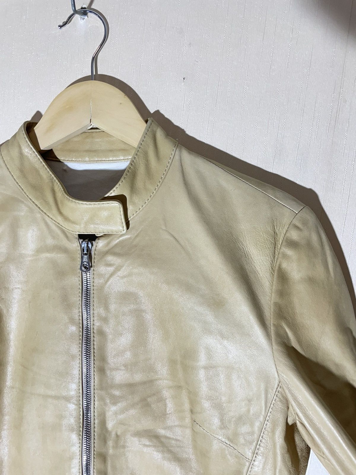 Brunello Cucinelli Brunello Cucinelli leather jacket Size L / US 10 / IT 46 - 2 Thumbnail