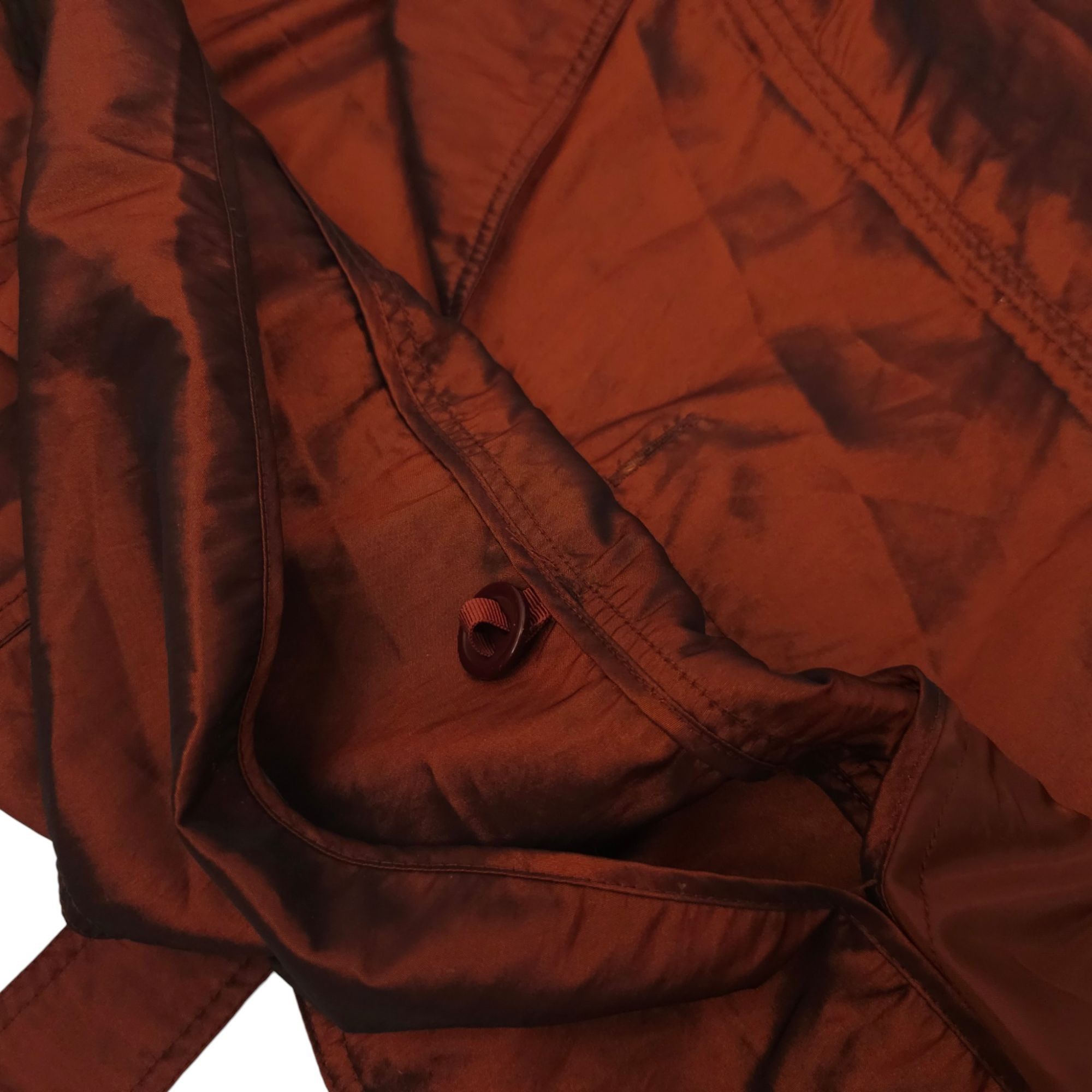 Chicos Chicos Short Trench Coat Jacket L/12 Tie Belt Bronze Copper Size L / US 10 / IT 46 - 14 Thumbnail