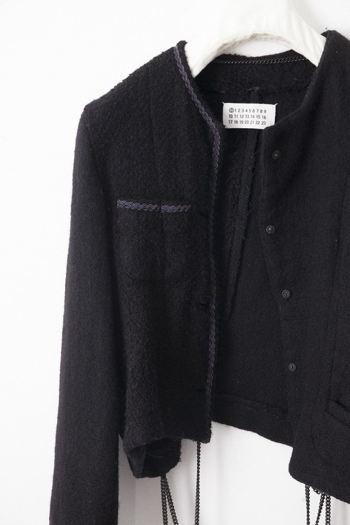 Maison Margiela AW04 artisanal tweed jacket Size M / US 6-8 / IT 42-44 - 2 Thumbnail