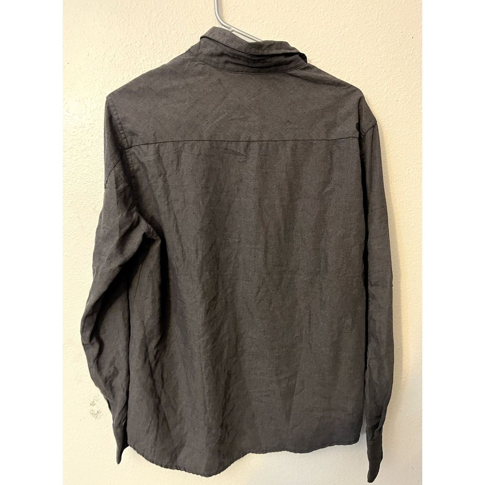 Element Element Shirt Men's Size S Dark Gray Long Sleeve Button Front Size US S / EU 44-46 / 1 - 3 Thumbnail