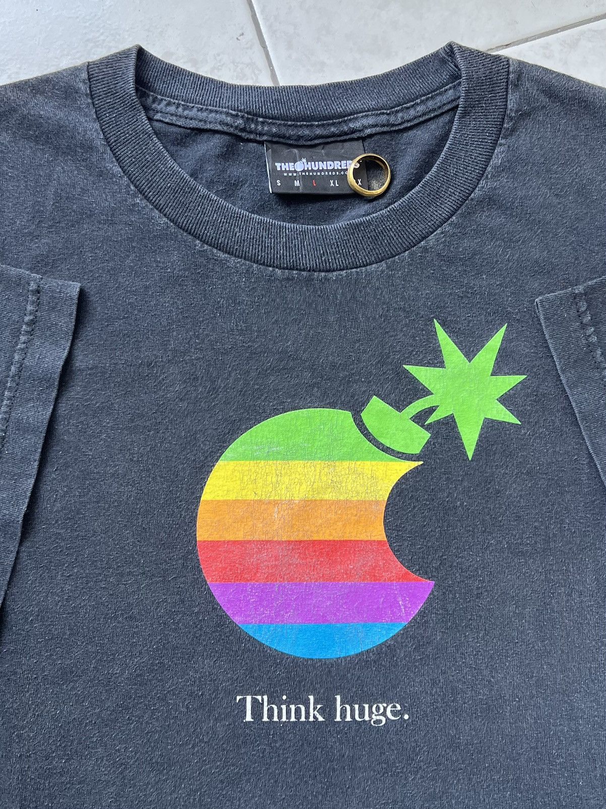 The Hundreds Faded The Hundreds Parody Apple Tees Size US L / EU 52-54 / 3 - 1 Thumbnail