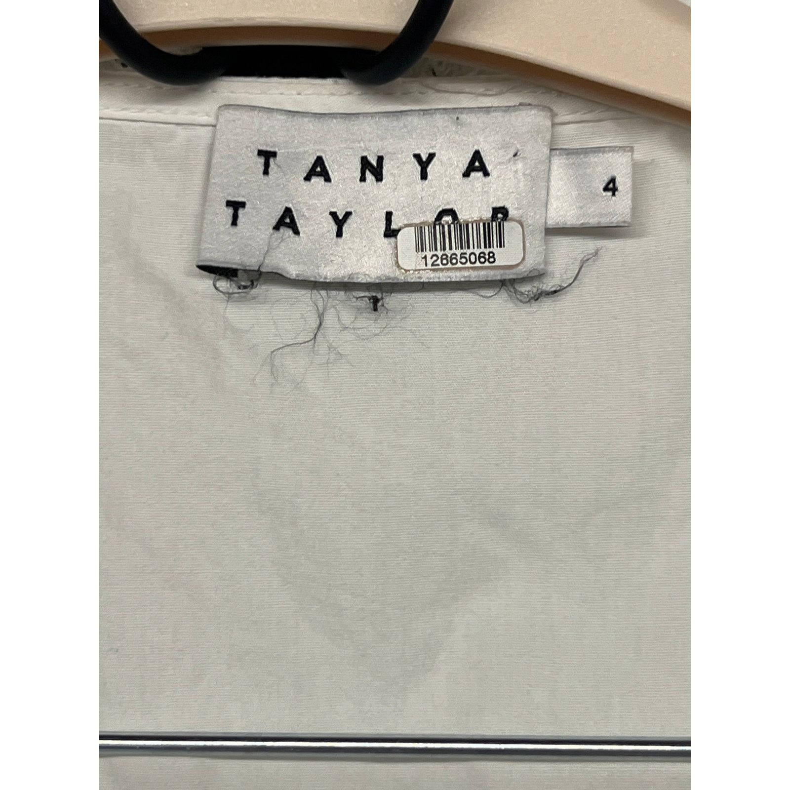 Tanya Taylor Tanya Taylor 4 White Blue Leiria Floral Tie Waist Wrap Top Size S / US 4 / IT 40 - 5 Thumbnail