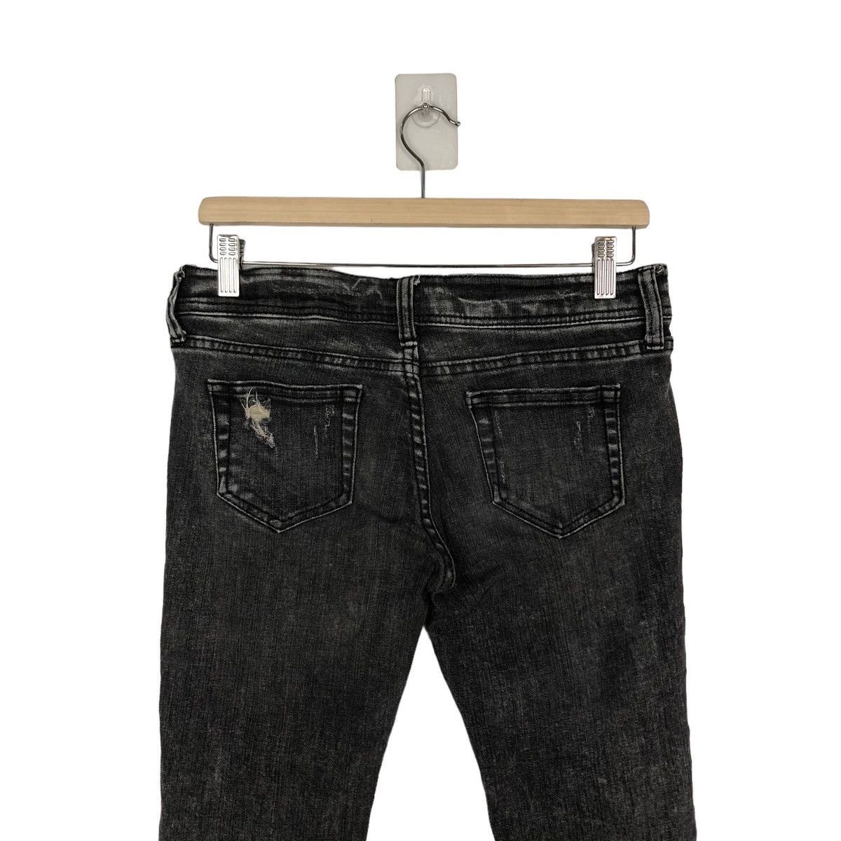Hysteric Glamour 🔥RARE DISTRESSED DENIM JEANS JAPAN HYSTERIC GLAMOUR DESIGN Size US 30 / EU 46 - 7 Thumbnail