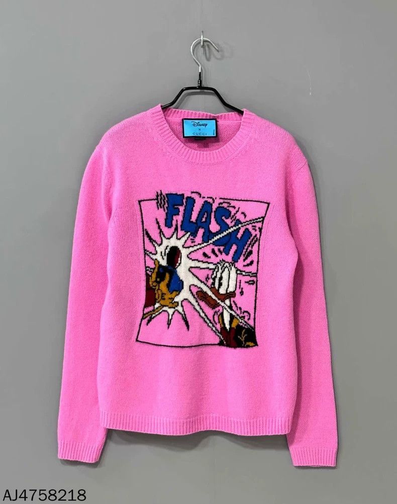 Gucci Gucci Donald Duck logo sweater 2501-Nextarrow Size US S / EU 44-46 / 1 - 1 Thumbnail