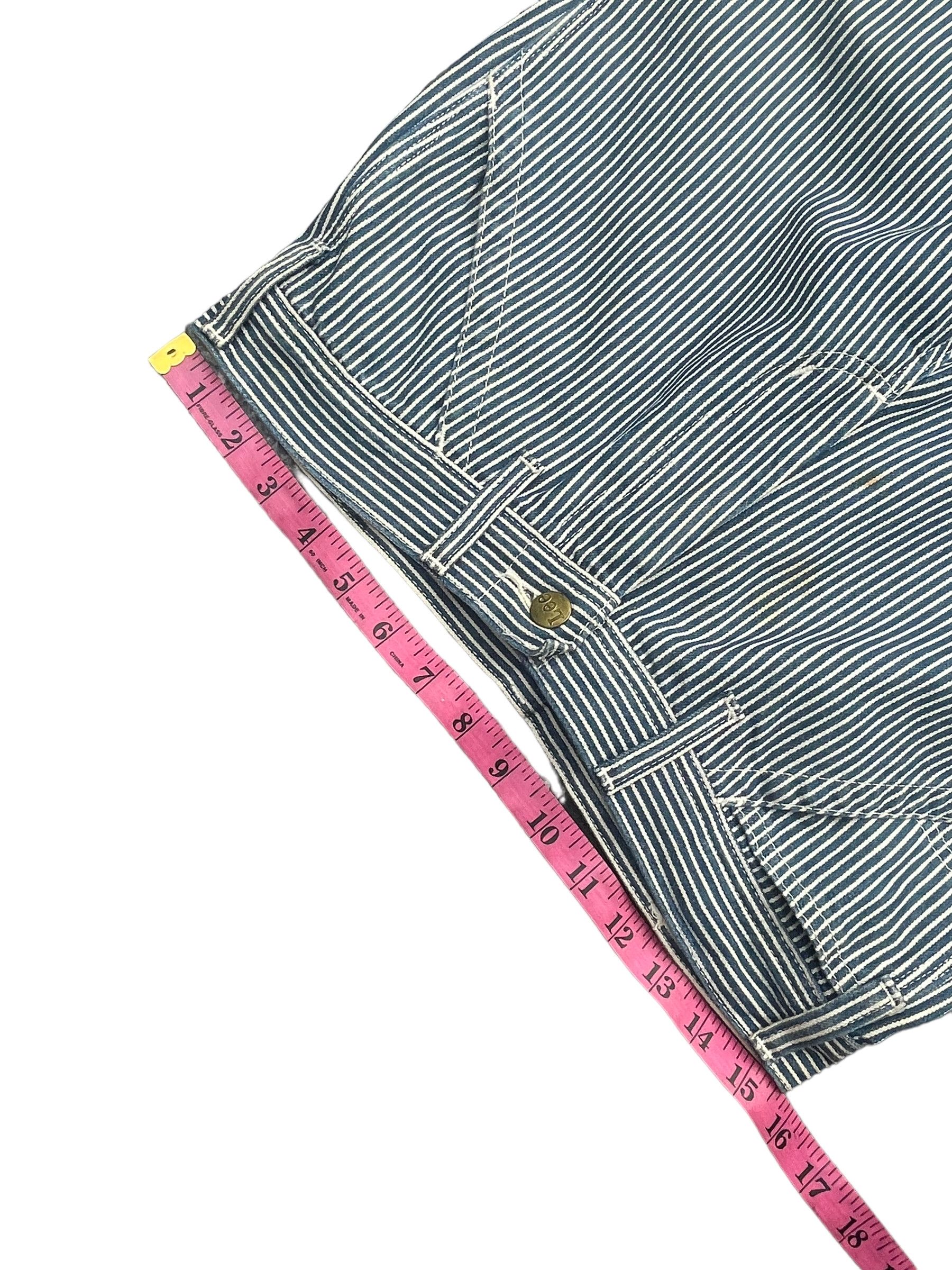Japanese Brand Vintage Lee Hickory Workers Denim Size US 31 - 6 Thumbnail