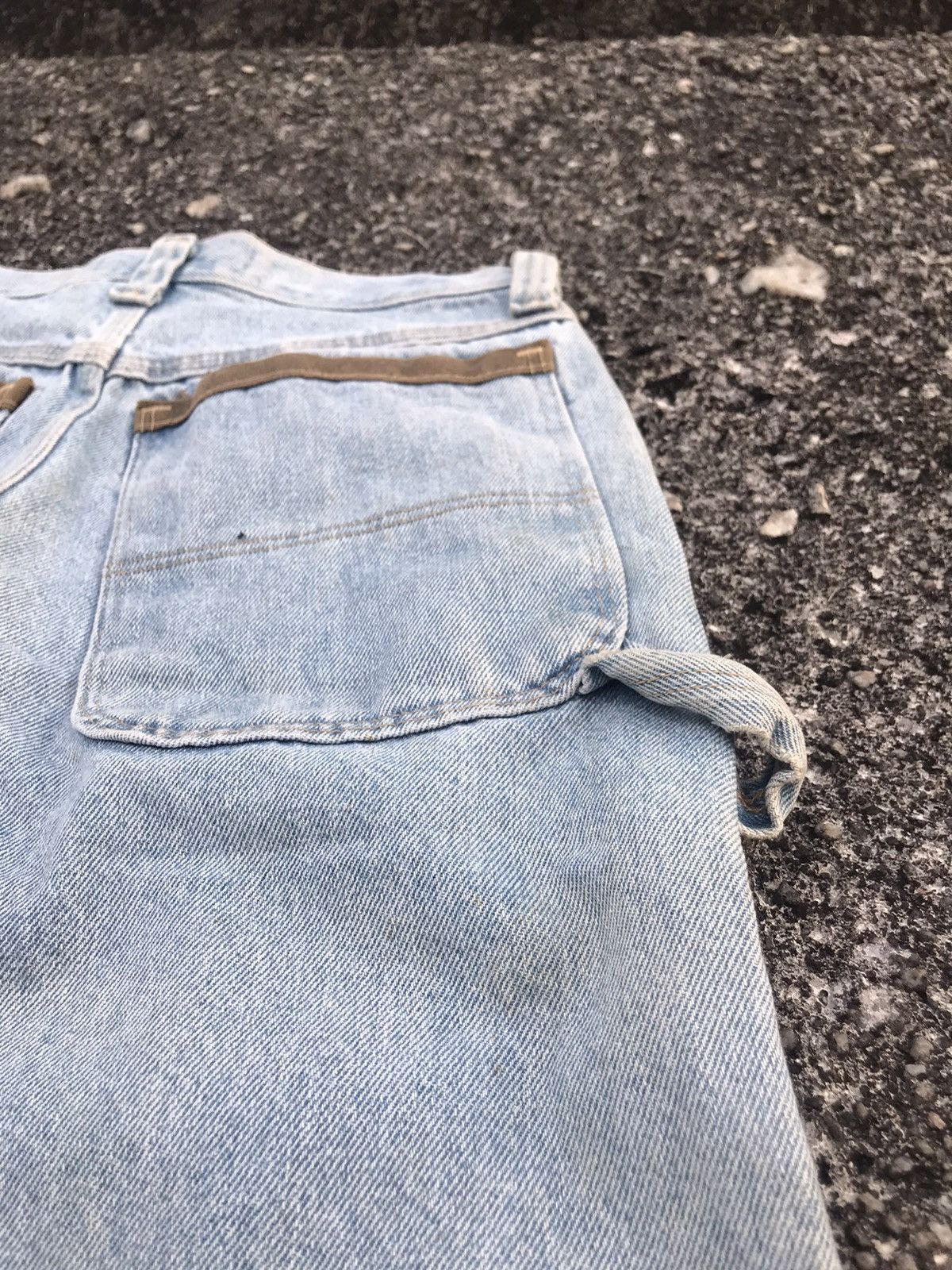 Designer × Wrangler Wrangler Carpenter Y2K Baggy Jeans Size US 29 - 6 Thumbnail