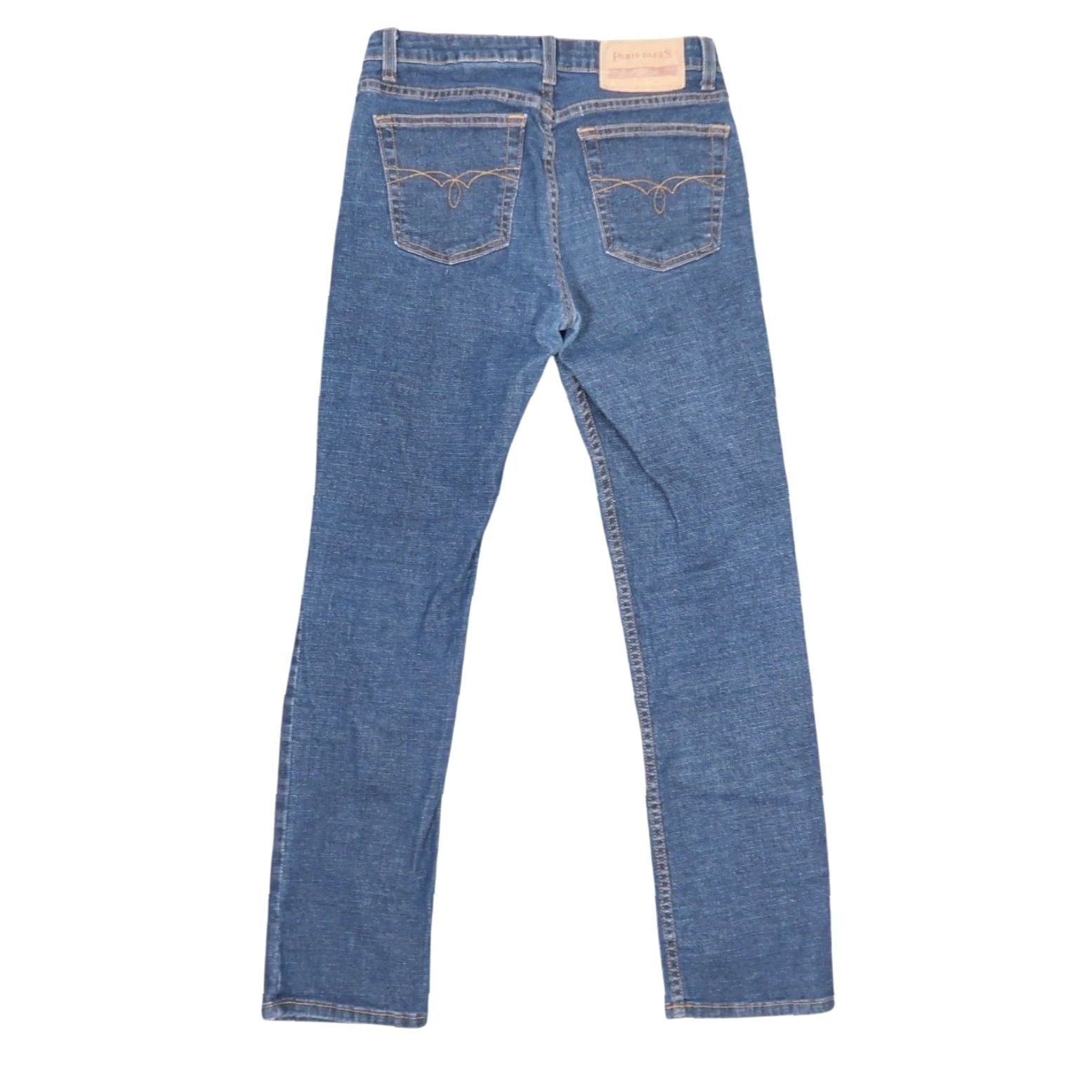 Vintage VINTAGE Paris Blues 90s Bootcut Jeans Women Juniors Size 7 Blue Denim Cotton Dark Wash Medium Rise 27" Inseam Size 28" / US 6 / IT 42 - 3 Thumbnail