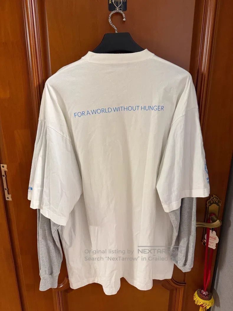 Balenciaga Balenciaga Layered Long Sleeve T-Shirt Size US M / EU 48-50 / 2 - 2 Thumbnail