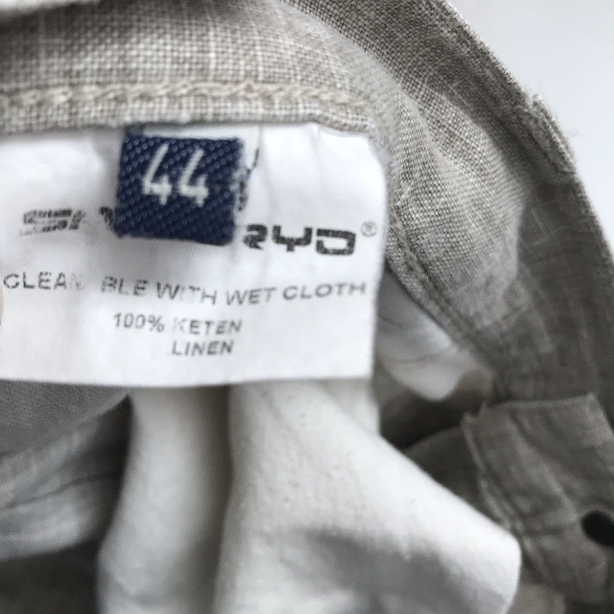 Zara Santoryo Textile 100% Linen Pant Mens EU 44 Size US 36 / EU 52 - 12 Thumbnail