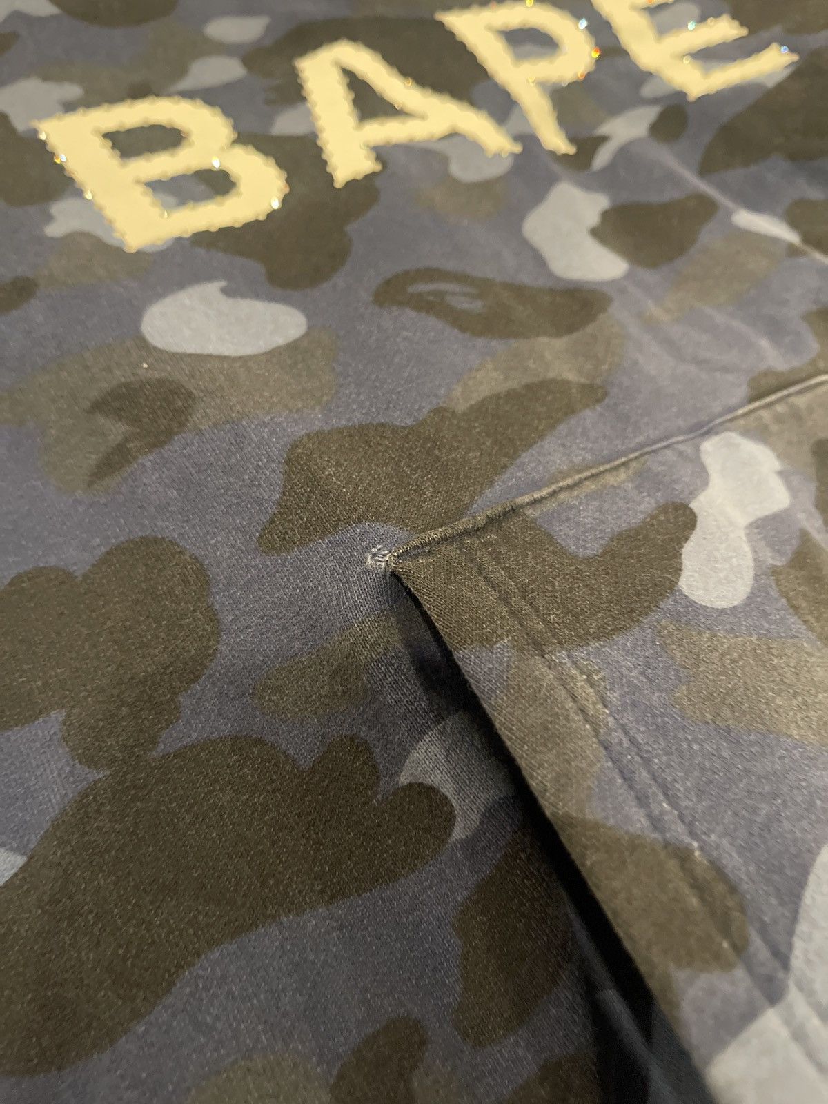 Bape bape camo swarovski army hoodie Size US XL / EU 56 / 4 - 6 Thumbnail