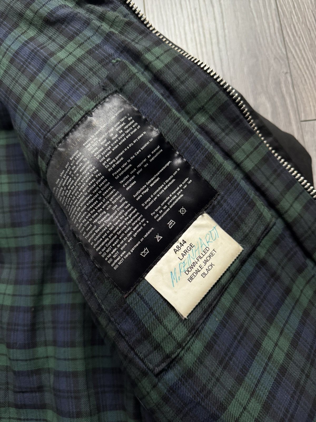 Barbour Barbour Down-Filled Bedale Puffer Jacket Black L Size US L / EU 52-54 / 3 - 9 Thumbnail