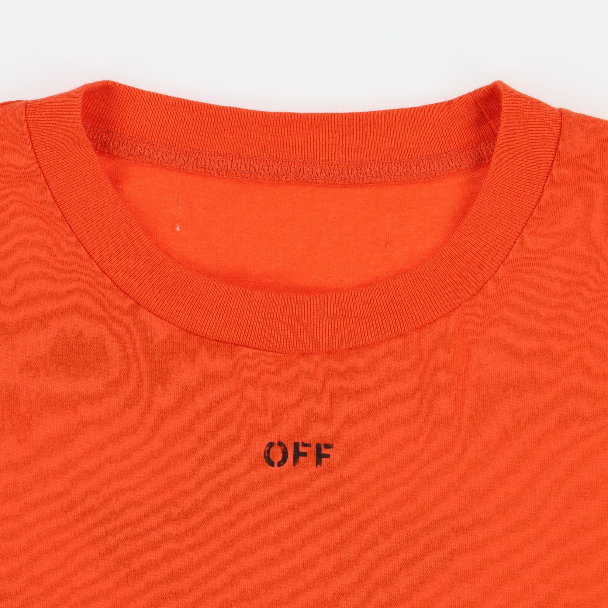 Off-White Orange Stencil Arrows Oversized T-Shirt Size US M / EU 48-50 / 2 - 5 Thumbnail