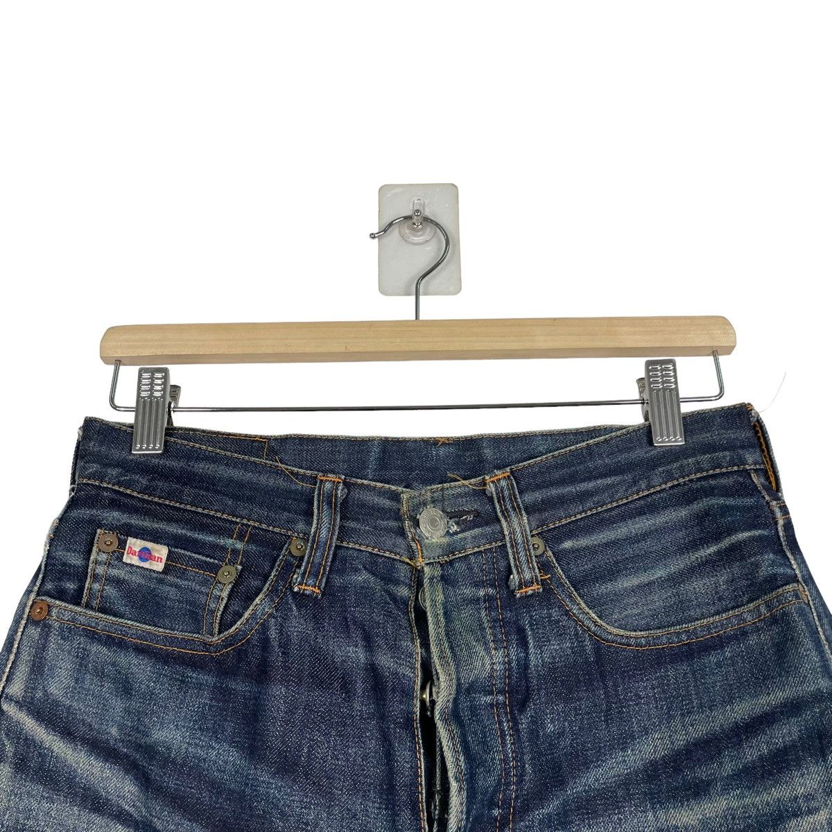 Studio D'Artisan 💥STUDIO D ARTISAN SELVEDGE BUTTON DENIM JEAN Size US 29 - 6 Thumbnail