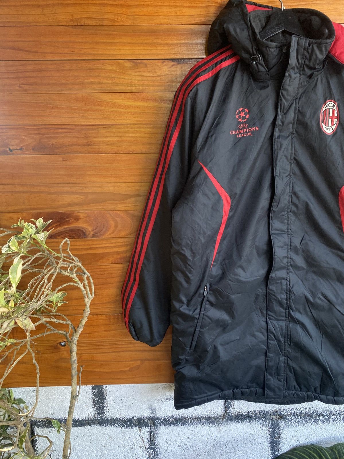 Adidas Vintage Adidas AC Milan UEFA Champions League ClimaWarm Size US M / EU 48-50 / 2 - 7 Thumbnail