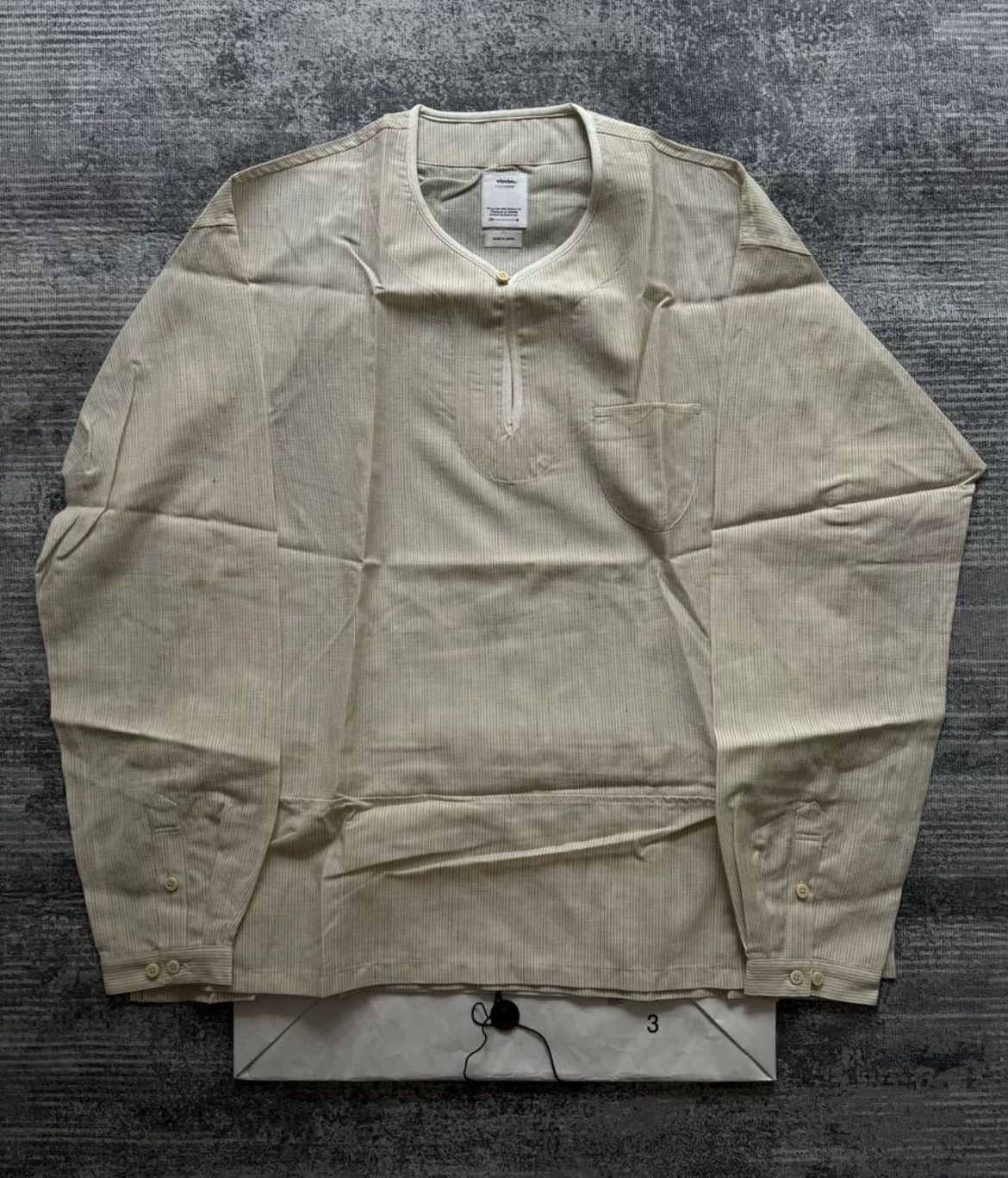 Visvim Colarless 2024 Shirt