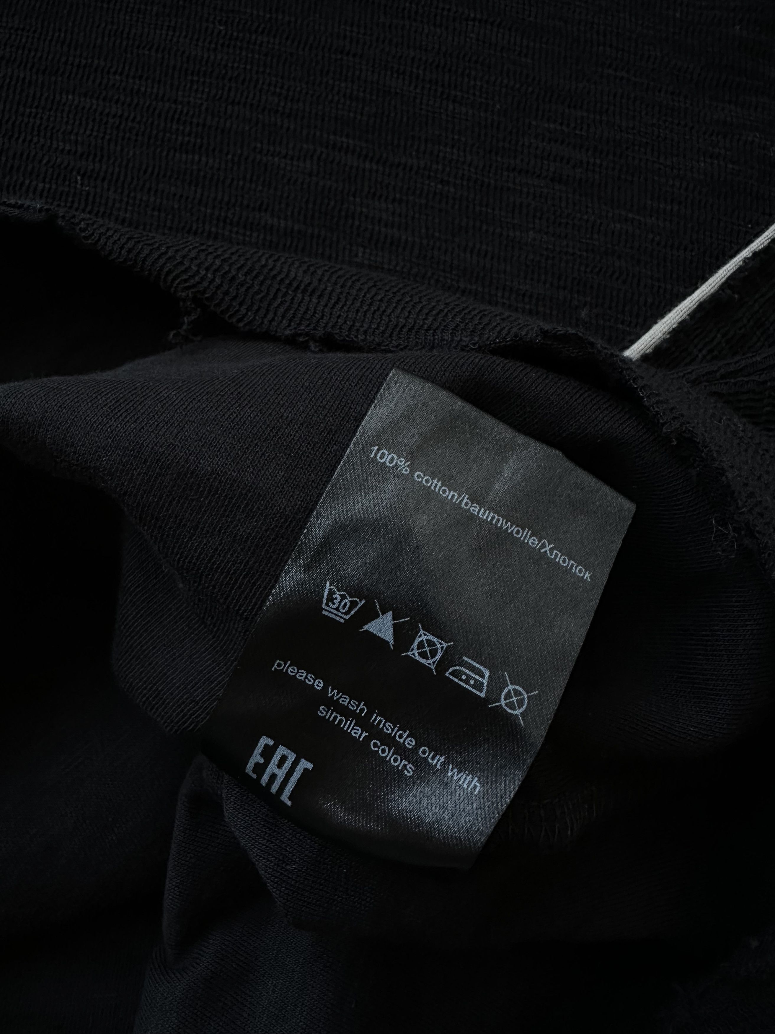 Thom/Krom TS 833 BLACK longsleeve t-shirt