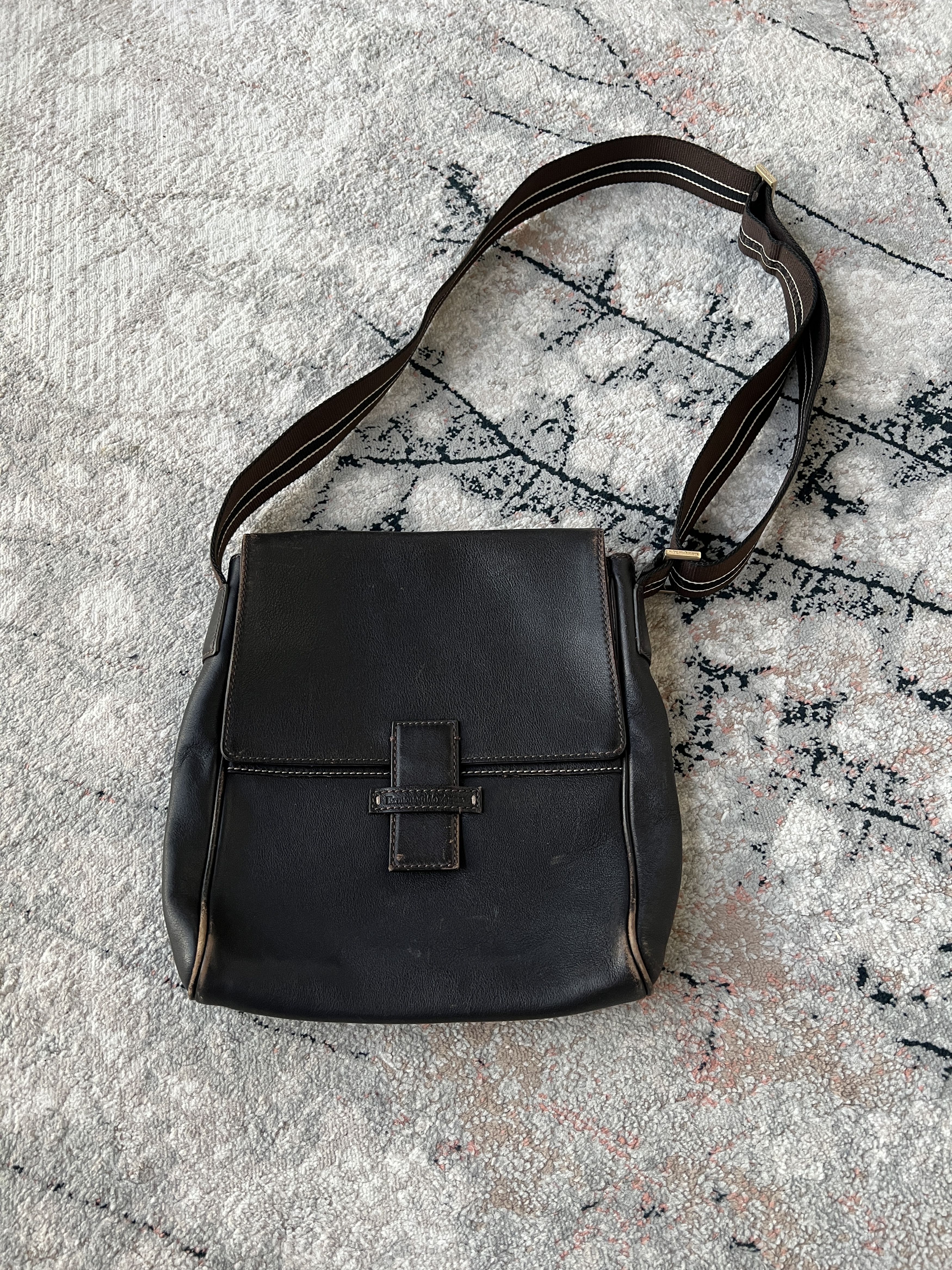 Ermenegildo Zegna Leather Bag