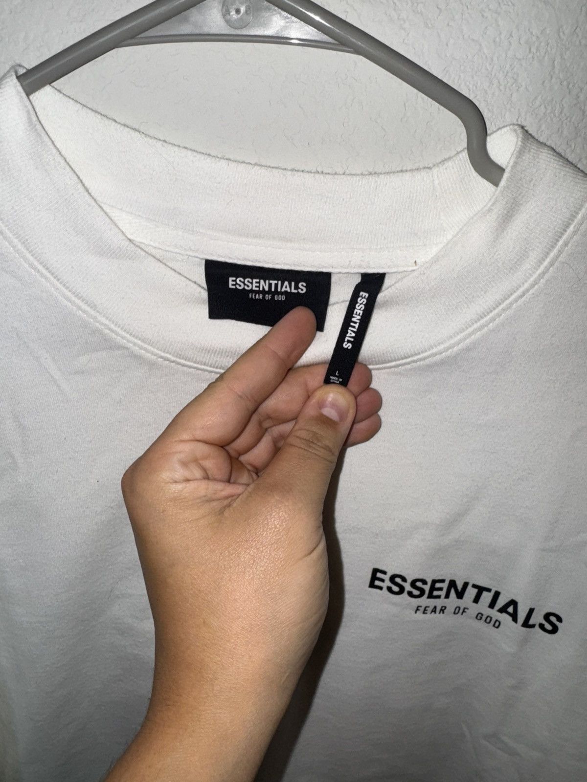 Essentials fear of god essentials photo tee longsleeve mocknefk Size US L / EU 52-54 / 3 - 3 Thumbnail