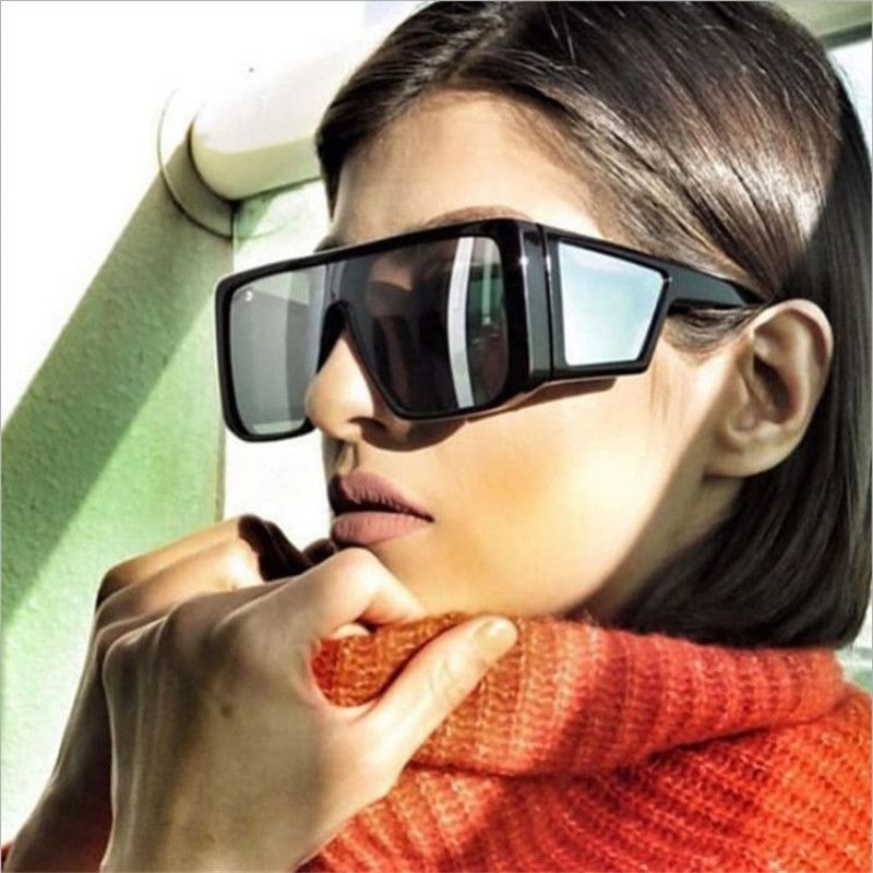 Electric Visual Modern Street ins style custom avant-garde sunglasses Size ONE SIZE - 6 Thumbnail