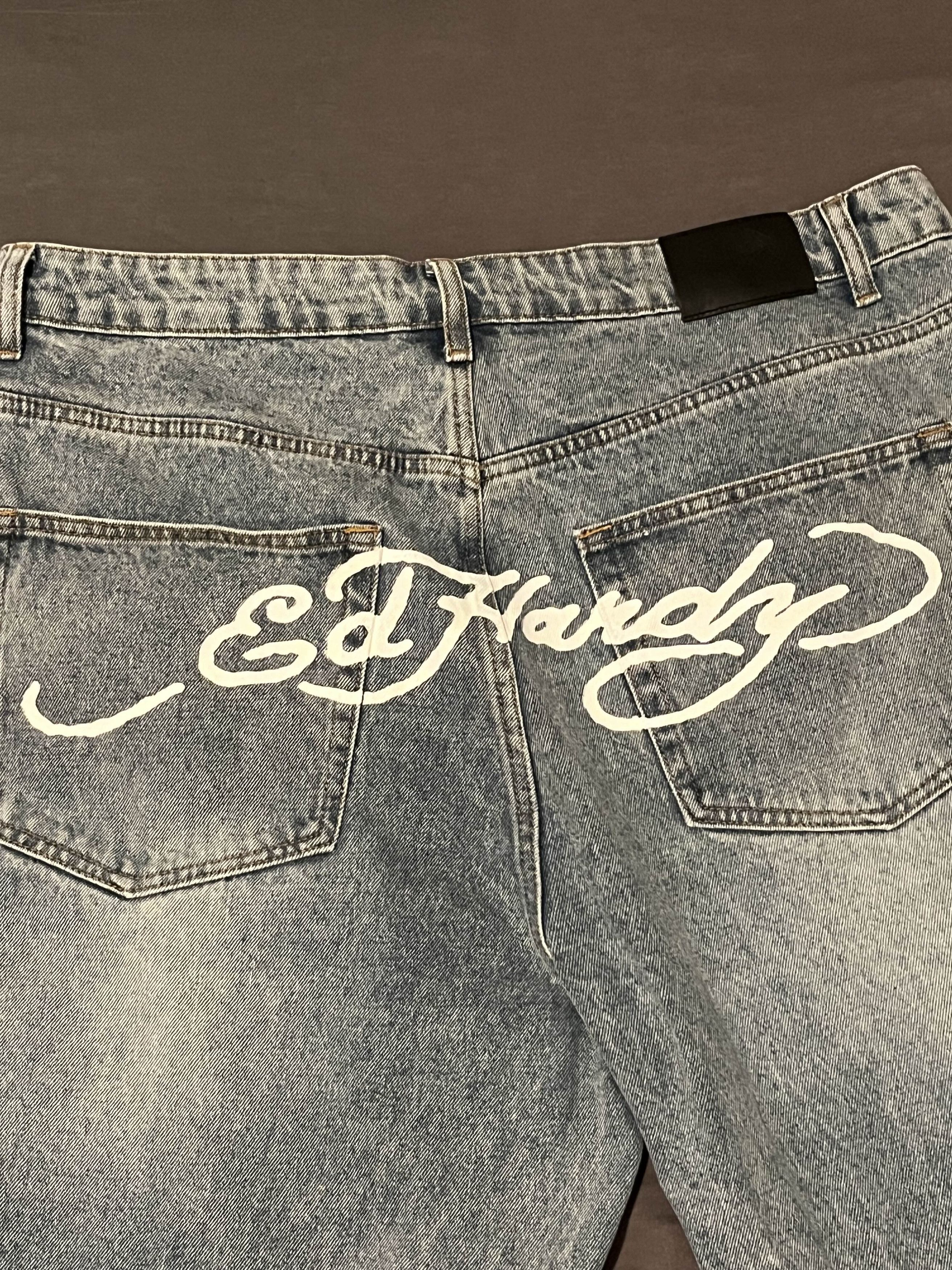 Ed Hardy Baggy Jeans 90s Size US 30 / EU 46 - 3 Thumbnail