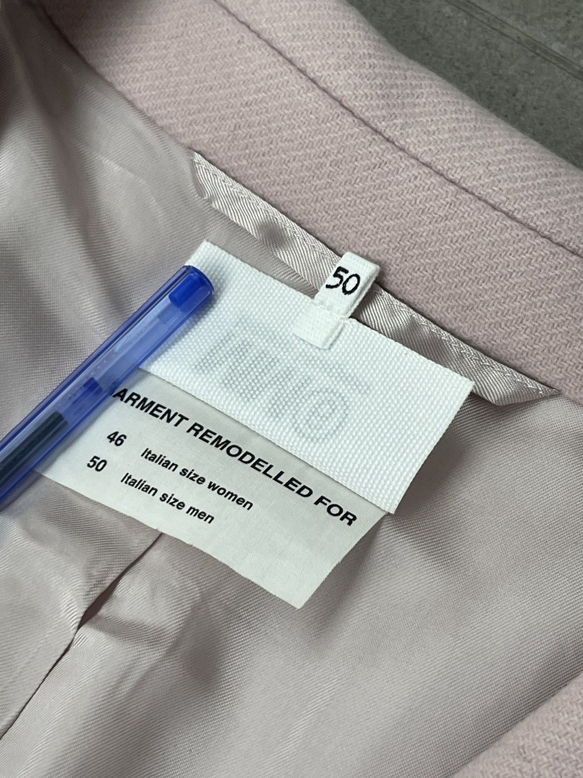 Maison Margiela !DS! AW22 Maison Margiela Pink Blazer Jacket Size 40L - 19 Thumbnail