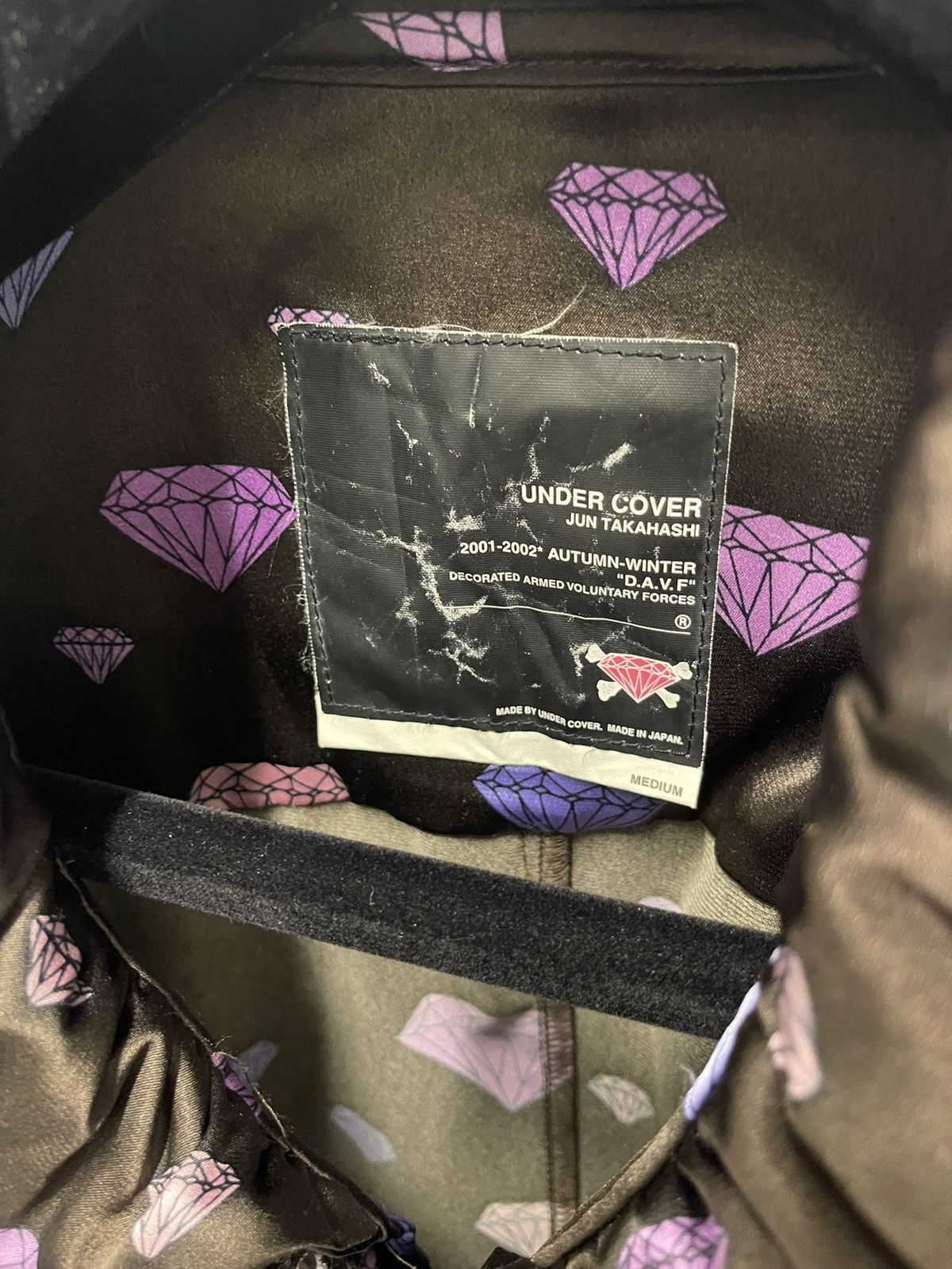 Undercover Undercover 01AW Diamond Size US S / EU 44-46 / 1 - 2 Thumbnail