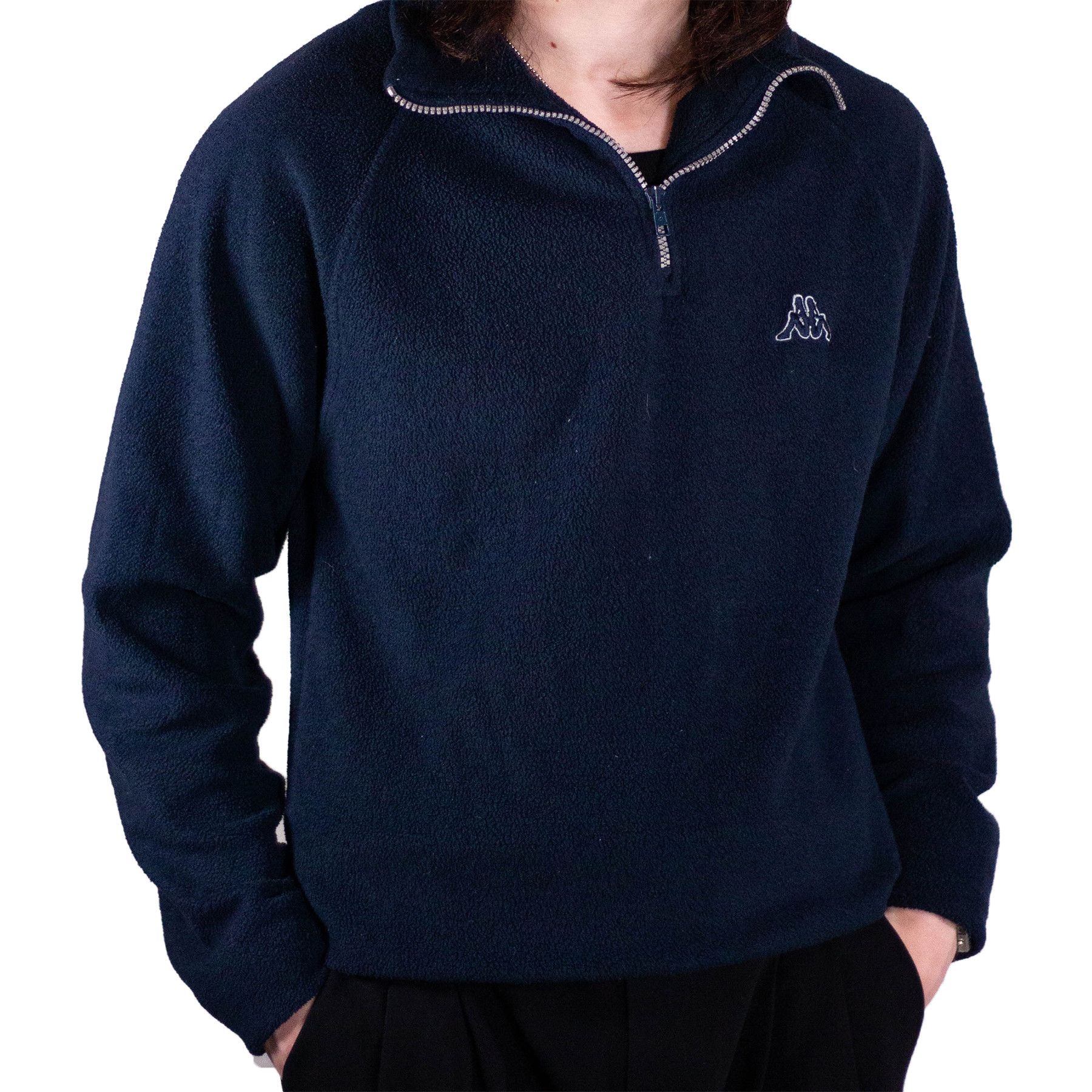 Kappa Kappa vintage 1/4 zip fleece, S/M size Size US M / EU 48-50 / 2 - 7 Thumbnail