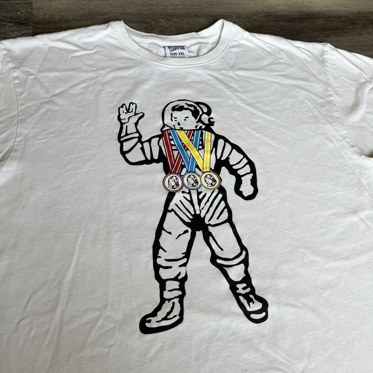 Billionaire Boys Club Billionaire Boys Club Astro Space Man Medals Graphic T Shirt Size US XXL / EU 58 / 5 - 2 Thumbnail