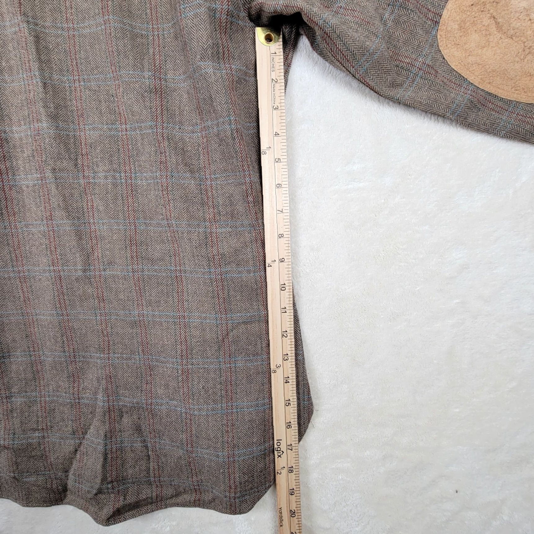 Pendleton VTG Pendleton Mens Button-Up Shirt Wool Flannel Tan Plaid L Large Casual Workwear Mens Shirt Size US L / EU 52-54 / 3 - 6 Thumbnail