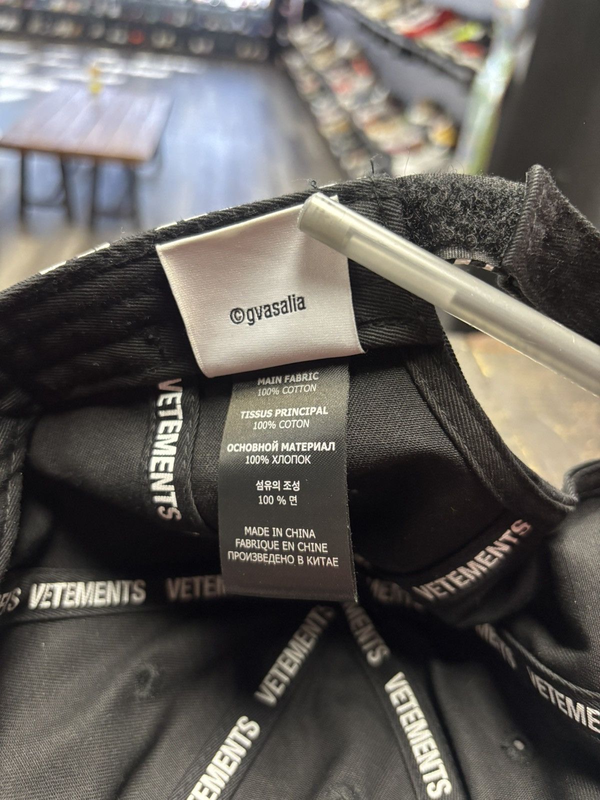 Vetements Vetements repeat logo hat Size ONE SIZE - 5 Thumbnail
