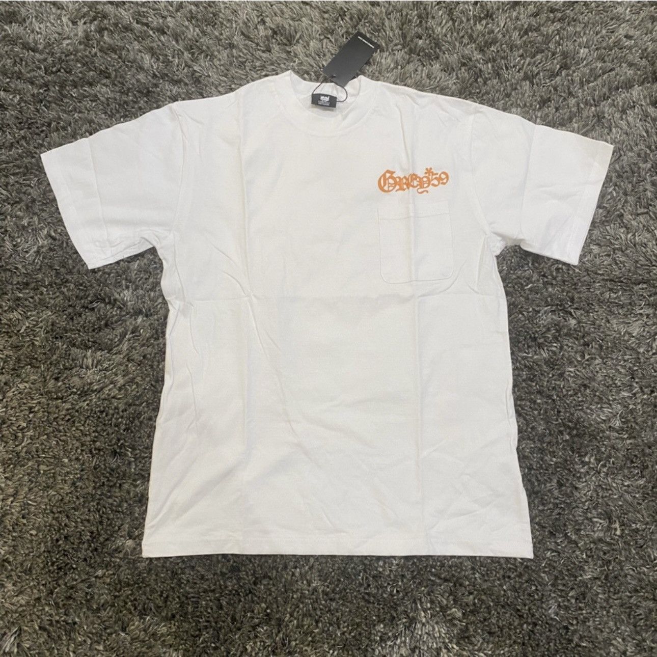G59 Records G59 Reaper Pocket T-Shirt in White, Size M Size US M / EU 48-50 / 2 - 3 Thumbnail