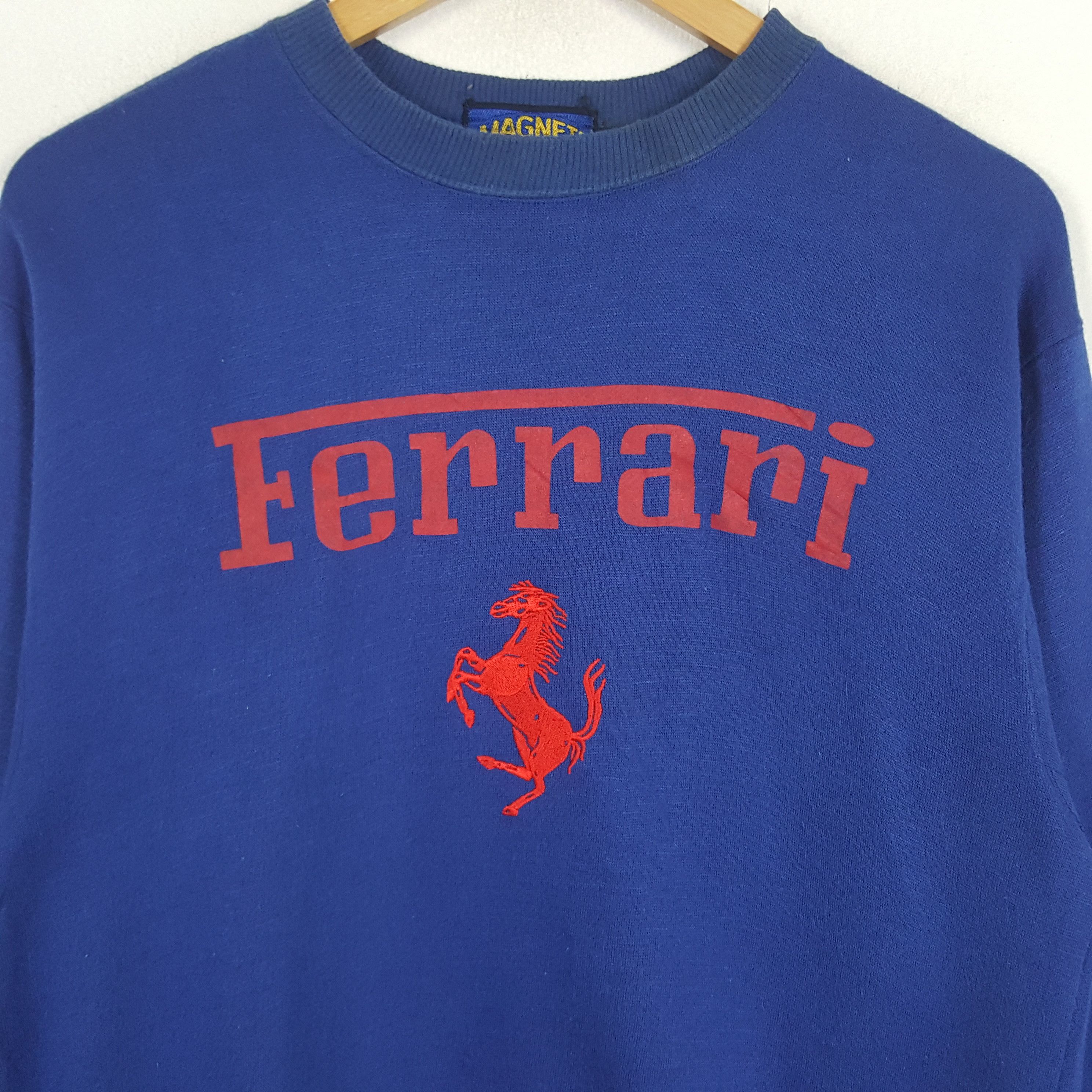 Ferrari × Vintage Vintage Ferrari Magneti Marelli F1 Racing Team Sweatshirts Size US M / EU 48-50 / 2 - 2 Thumbnail
