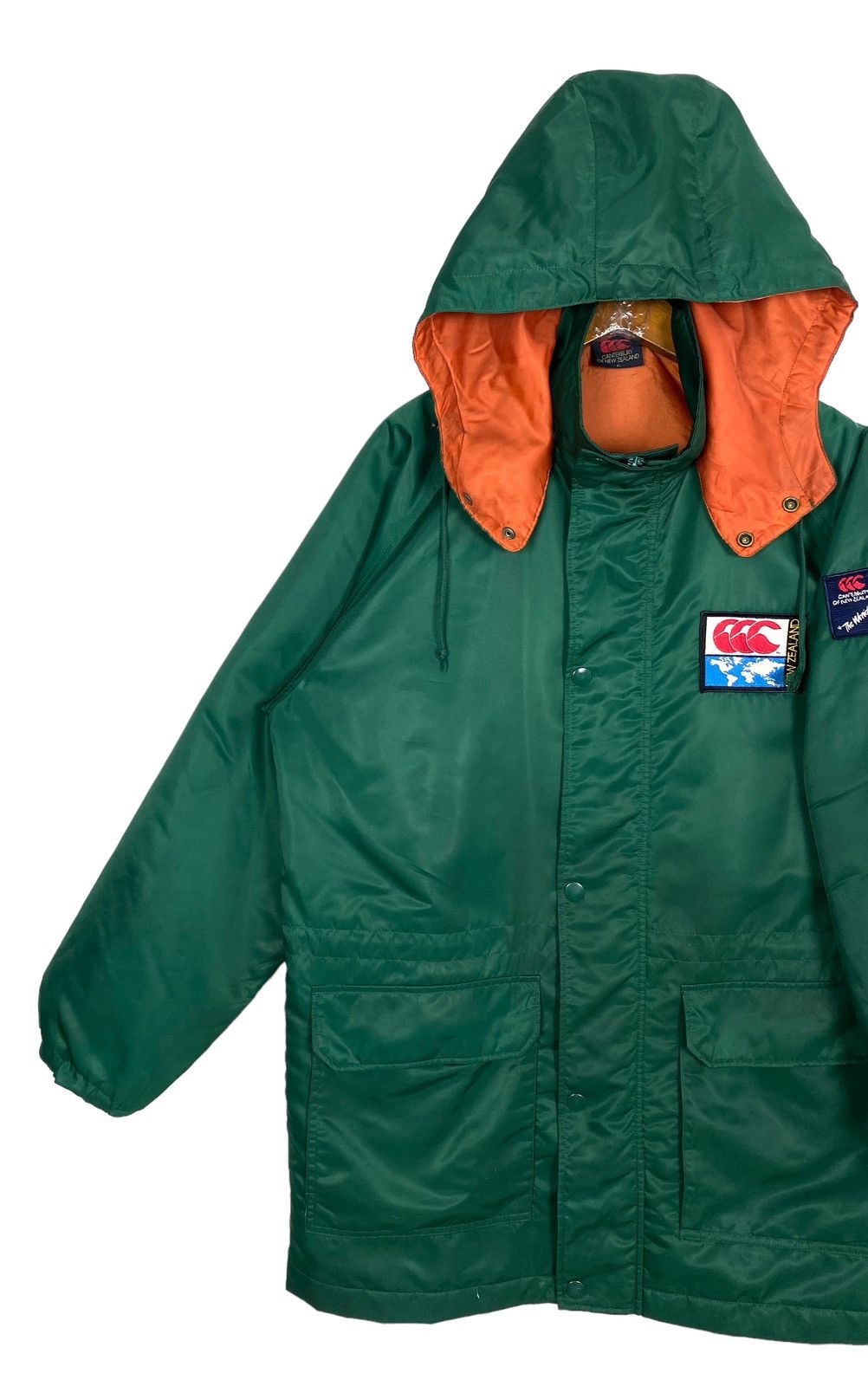 Canterbury of New Zealand Rare‼️ Vtg Canterbury of New Zealand Hoodie Parka Big Logo Size US XL / EU 56 / 4 - 2 Thumbnail
