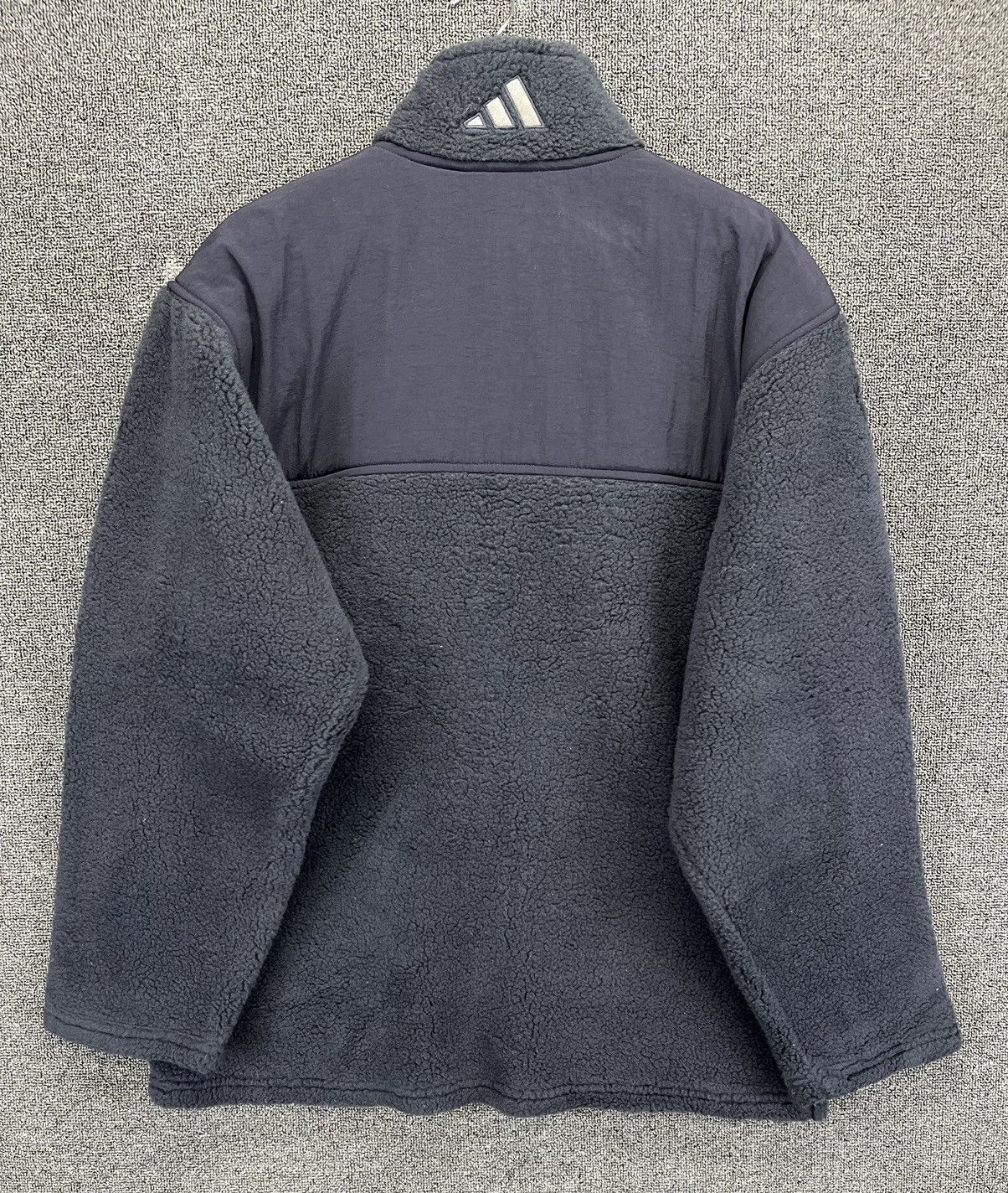 Adidas Vintage Adidas Fleece Rare Half Zipper Sweatshirts Jacket Size US M / EU 48-50 / 2 - 10 Thumbnail