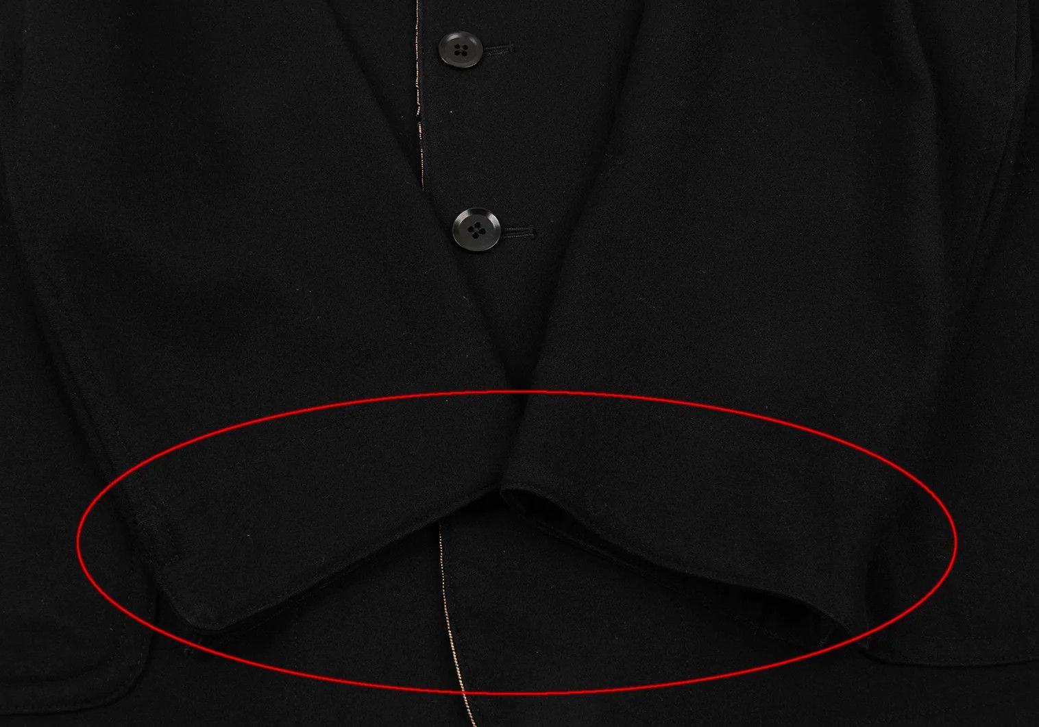 Yohji Yamamoto Yohji Yamamoto Wool Detail Pocket Jacket Size US L / EU 52-54 / 3 - 9 Thumbnail