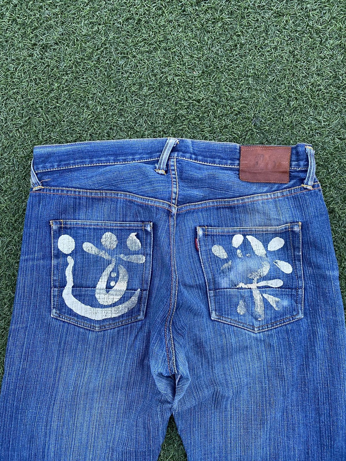 Evisu EVISU JEANS KANJI ART LOGO NO.3 Size US 34 / EU 50 - 2 Thumbnail