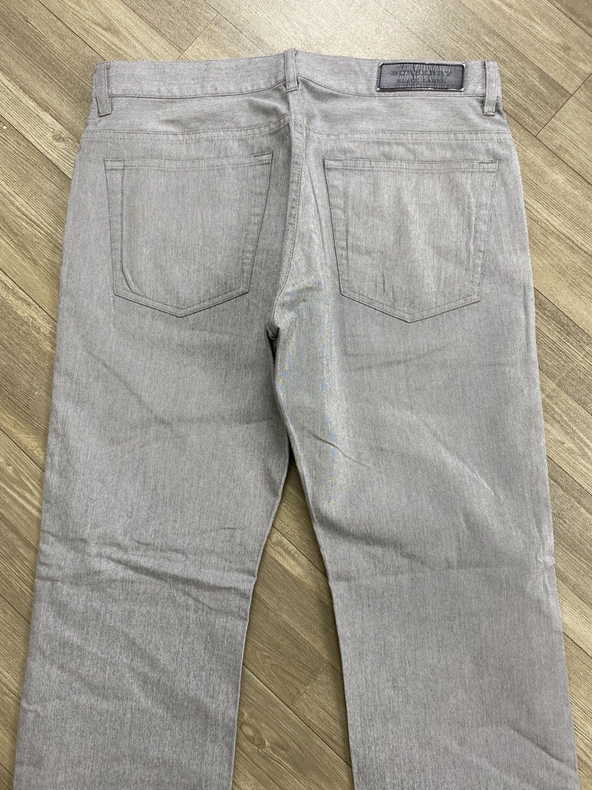 Burberry Vintage Burberry London Black Label Straight Jeans Luxury Size US 30 / EU 46 - 16 Thumbnail