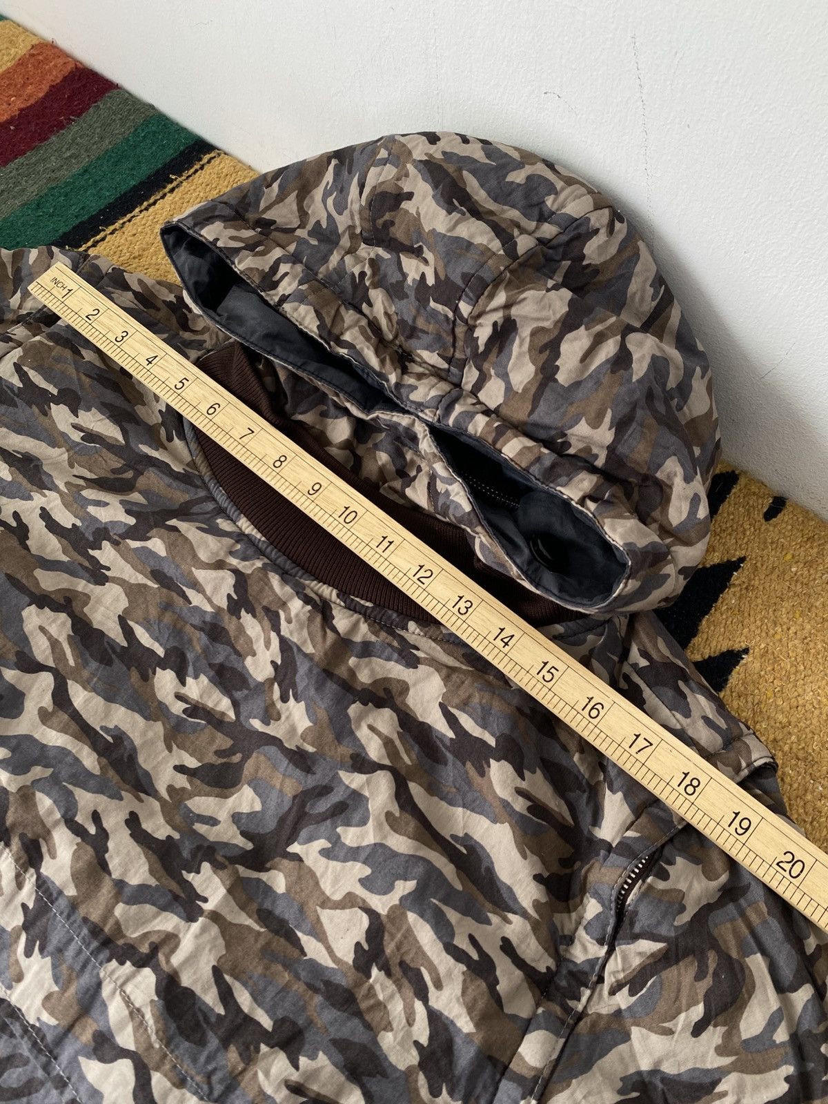 Japanese Brand Hiromichi Nakano Camo Detachable Sleeve Jacket Japan Size US L / EU 52-54 / 3 - 8 Thumbnail