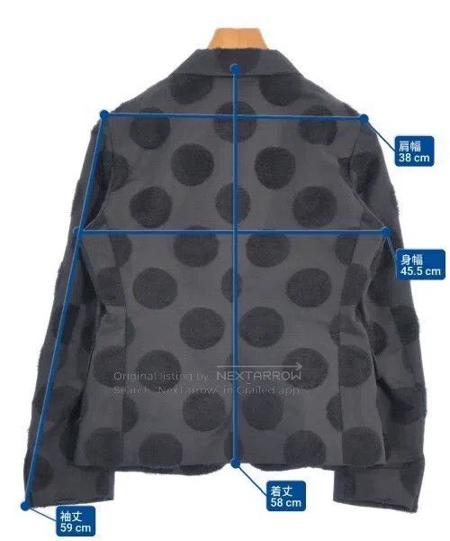 Comme des Garcons Comme Des Garcons Polka Dot Blazer Top Size S / US 4 / IT 40 - 7 Thumbnail
