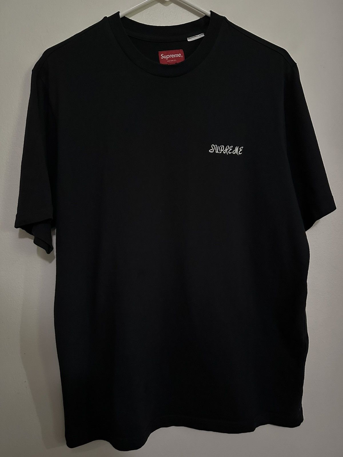 Supreme Supreme Washed Script S/S Top Tee Size US S / EU 44-46 / 1 - 1 Thumbnail